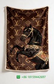 Louis Vuitton Throw Blankets